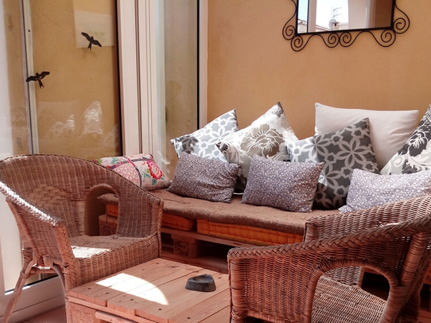 Location naturiste au Cap d'Agde villa 3 pièces - résidence les Jardins de la Palmeraie