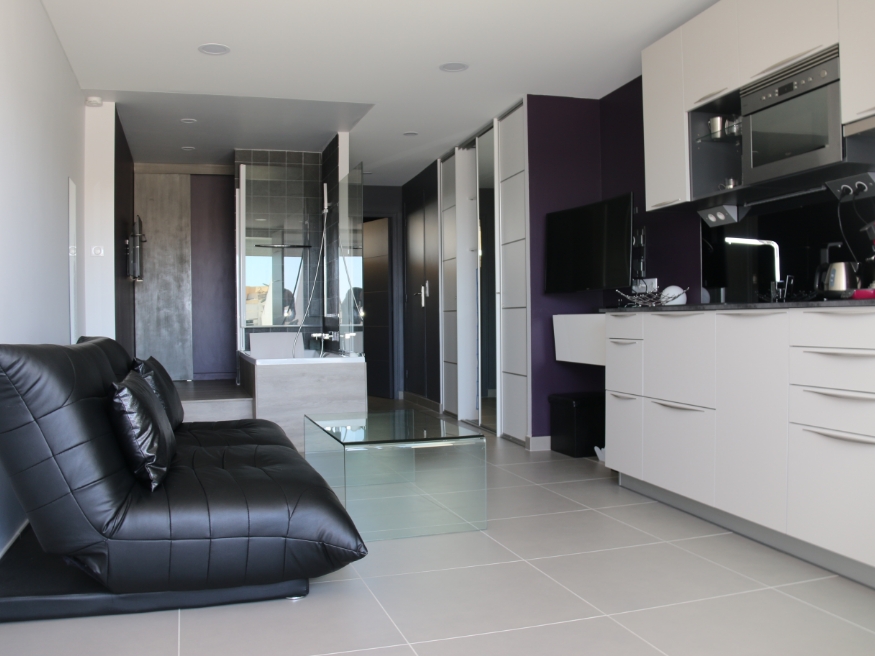 Location naturiste au Cap d'Agde, appartement résidence Port Ambonne