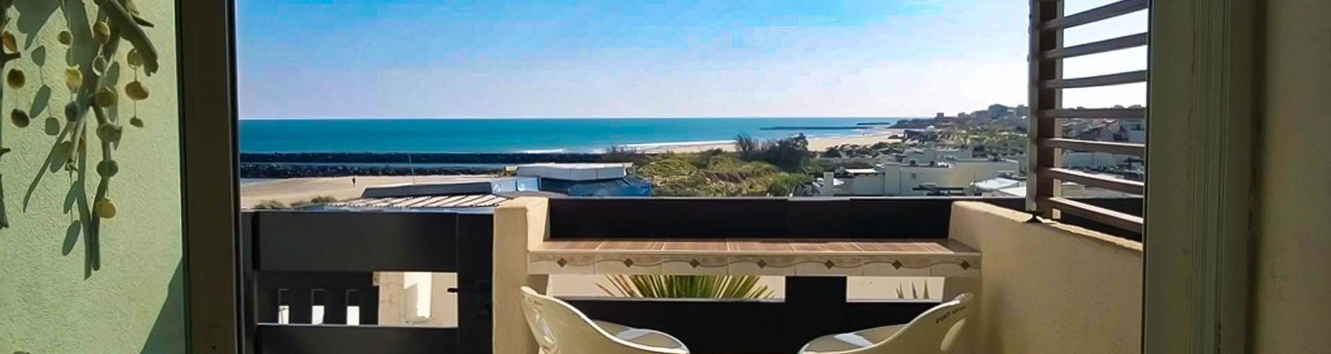 Studios, appartements et duplex avec vue sur mer - résidence Port Nature : location naturisme au Cap d'Agde