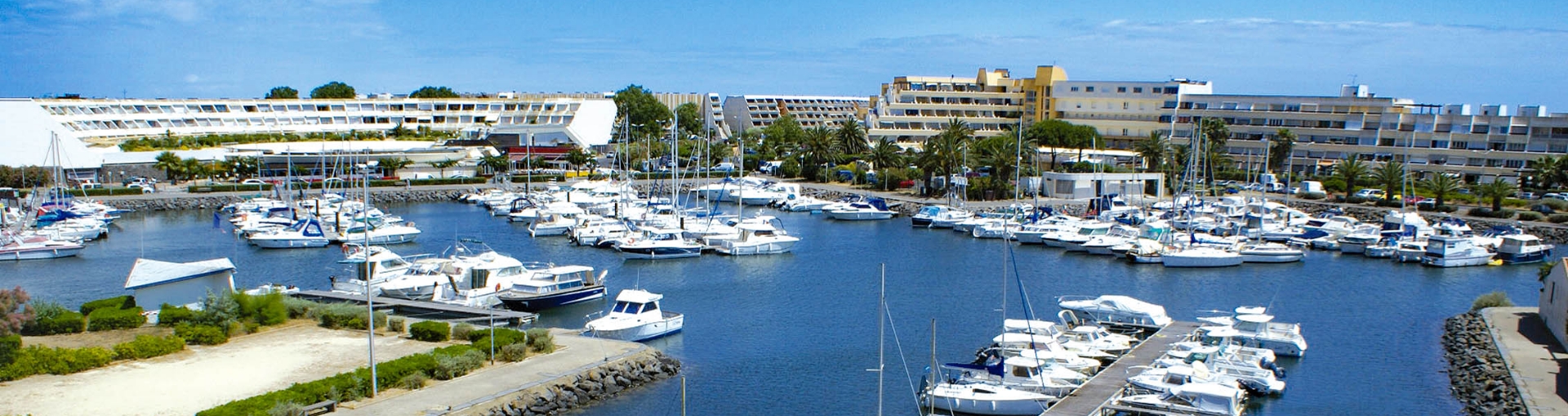 Location naturiste villas au Cap d'Agde, proche du petit port - résidence Port Vénus